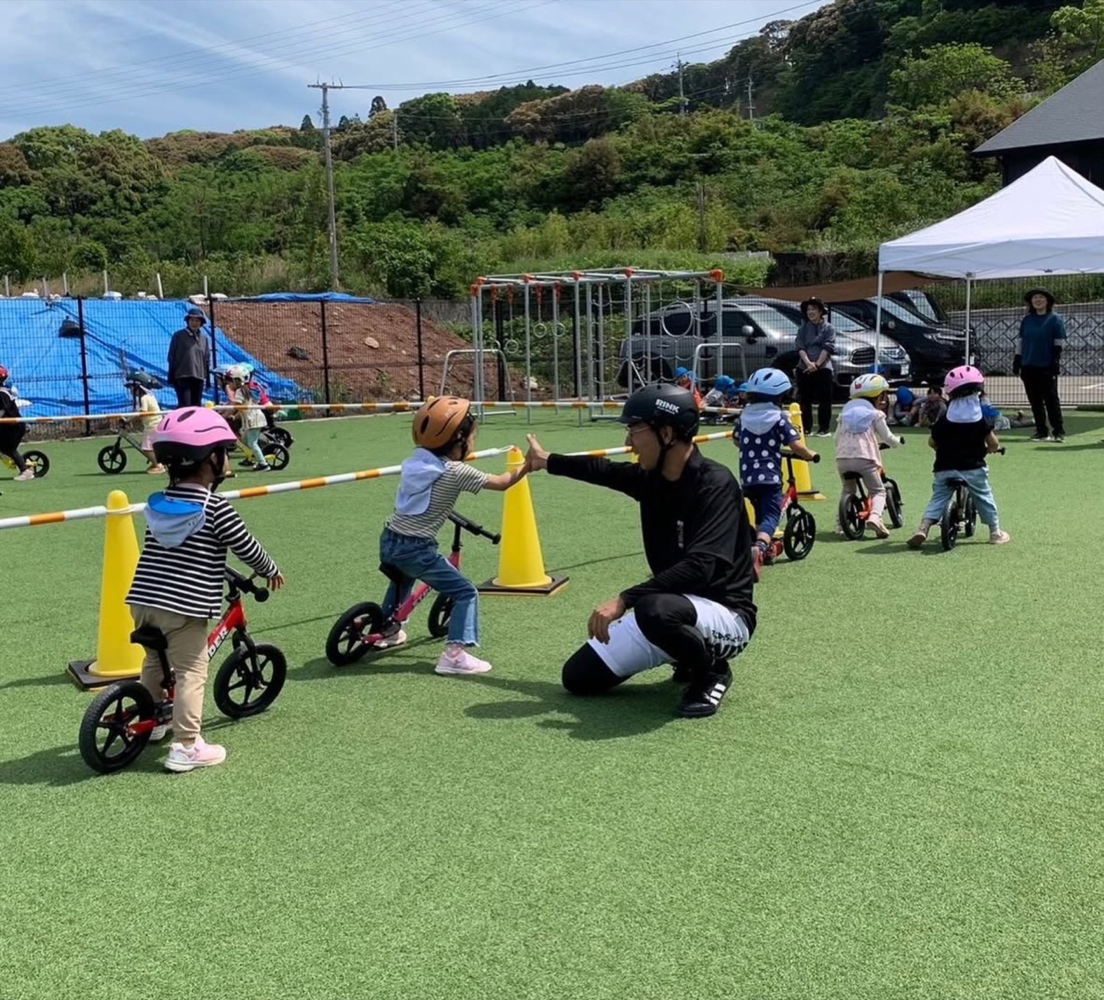 BMXとランバイクの体験会