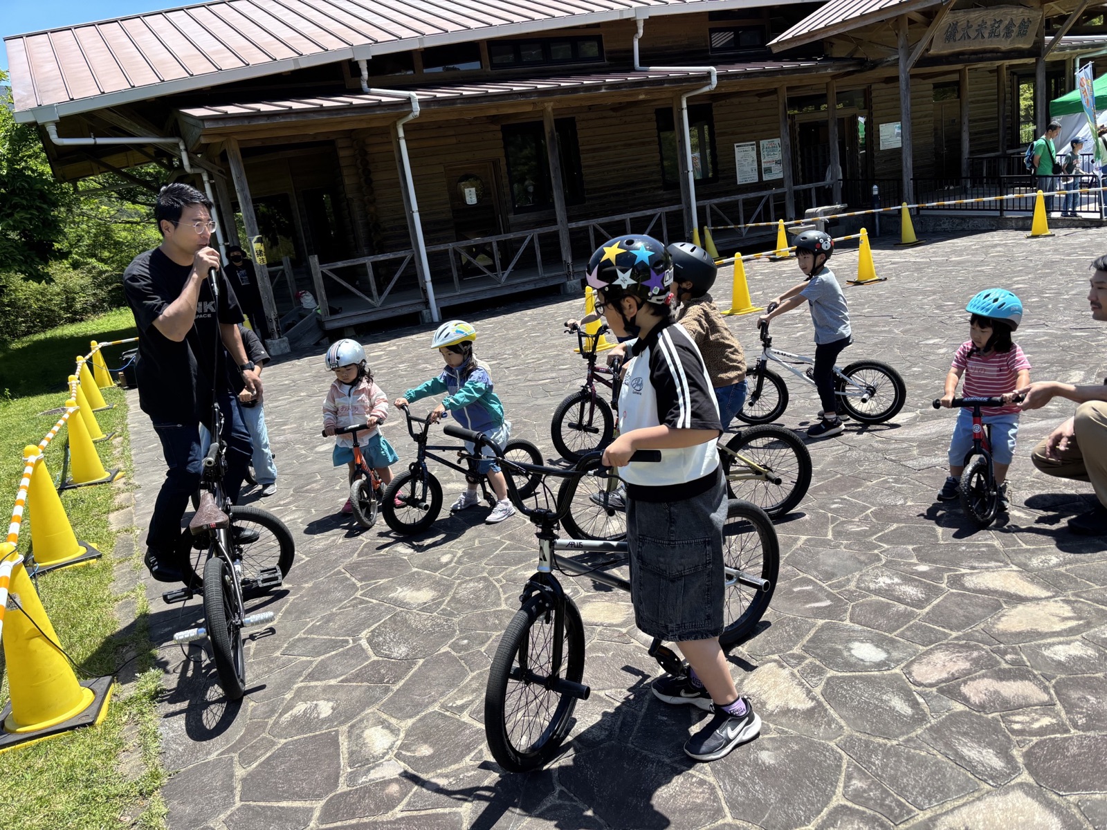 ランバイク体験会の様子