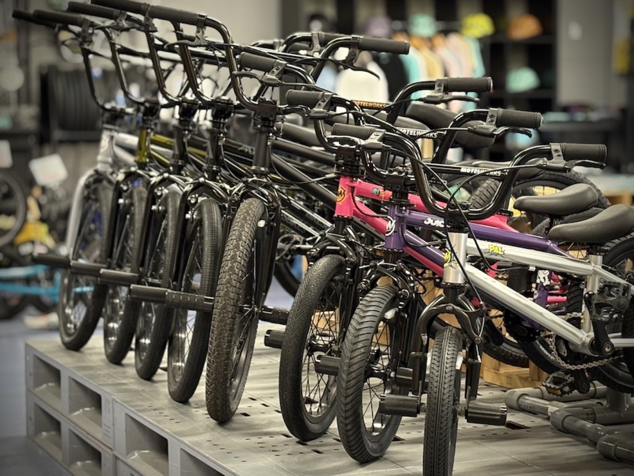BMXのラインナップ